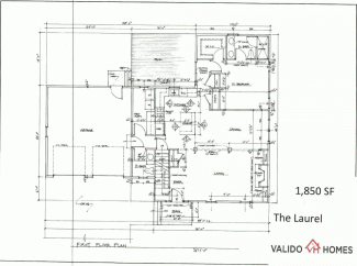 Floor plan of the Laurel