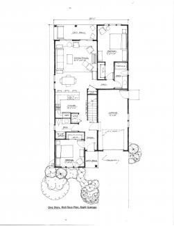 The floor plan of the Cornell